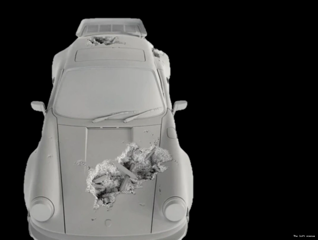 TURBO PORSCHE RELIC 911 ERODED 0709
